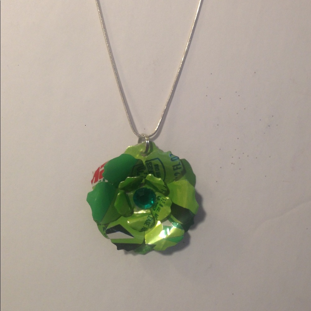 Handmade Mountain Dew Can Necklace